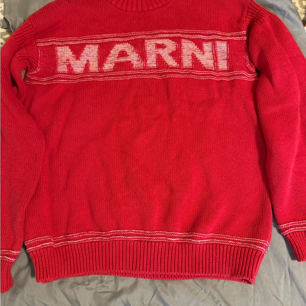 Marni Red Sweater for Men